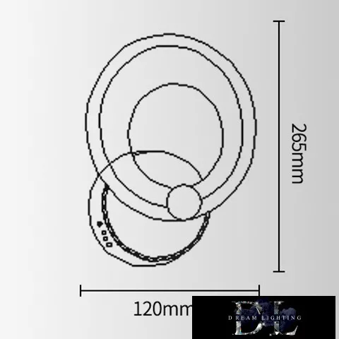 UNIVERSO Wall lamp LED 9w 450lm 4000k IP20 190×256mm white