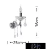 UNIVERSO Wall lamp 1 arm 1xE14 Max.40W D25x36cm chrome