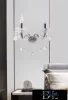 UNIVERSO Wall lamp 2 arms 2xE14 Max.40W D29x36cm chrome