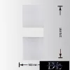UNIVERSO Wall lamp LED 8w 400lm 3000k IP20 100×270mm white