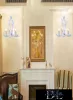 UNIVERSO Wall lamp 2 arms 2xE14 Max.40W D34x48.5cm white