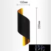 UNIVERSO Wall lamp 2xG9 Max.60w IP20 30x100mm Black