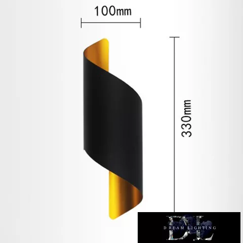 UNIVERSO Wall lamp 2xG9 Max.60w IP20 30x100mm Black