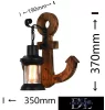 UNIVERSO Wall lamp 1xE27 IP20 350x190x370mm black