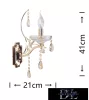 UNIVERSO Wall lamp 1 arm 1xE14 Max.40W D21x41cm gold