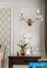 UNIVERSO Wall lamp 2 arms 2xE14 Max.40W D230x410mm IP20 Gold