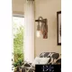 UNIVERSO Hemp rope wall lamp 1xE27 IP20 180x320mm black
