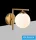 UNIVERSO Wall lamp 1xG9 Max.60w IP20 180x210mm Old gold