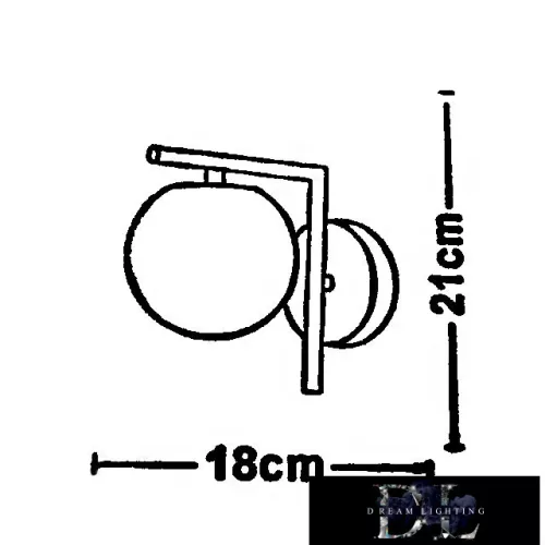 UNIVERSO Wall lamp 1xG9 Max.60w IP20 180x210mm Bronze