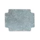 METAL PLATE FOR CONNECTION BOX EC485 140X115MM