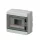 EC620 SURFACE MOUNTABLE. COVER 8 MOD. (1X8) IP65