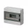 EC620 SURFACE MOUNTABLE. COVER 12 MOD. (1X12) IP65