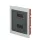 EC630 FLUSH MOUNTED. CABINET 24 MOD. (2X12) WHITE