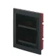 EC630 RECESSED INSTALLATION. 24 MOD. (2X12) BLACK