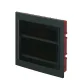 EC630 RECESSED BUILT-IN CABINET 36 MOD. (2X18) BLACK