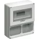 INDUSTRIAL PANEL FOR 2 HORIZONTAL PANELS, 12 MOD