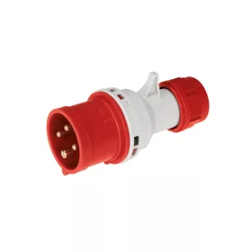 EC690 STRAIGHT PLUG 32A IP44 3P+N+E 346-415V