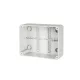 BOX FOR SURFACE MOUNTING FOR HORIZONTAL PANEL FOR EC690 SERIES