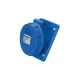 EC690 RECESSED SOCKET. SOCKET 125A IP67 1P+N+E 220-240