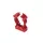 PVC COLLAR PIPE CONNECTORS EC D20 RED 100PCS.