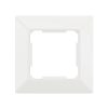 ELDLUX ELDGROUND single plastic frame white