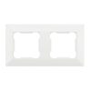 ELDLUX ELDGROUND double plastic frame white