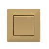 ELDLUX ELDGROUND single plastic frame, gold