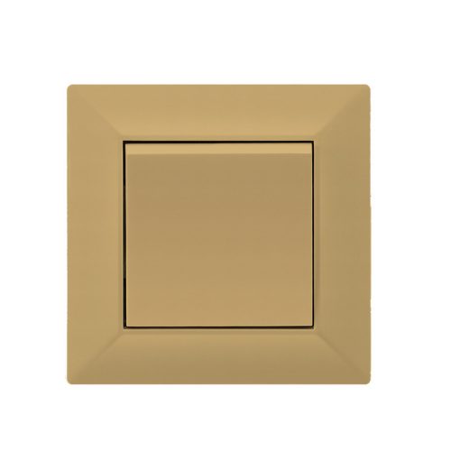 ELDLUX ELDGROUND single plastic frame, gold
