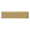 ELDLUX ELDGROUND quadruple plastic frame, gold