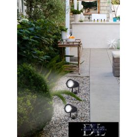 UNIVERSO Garden spotlight 5w 290lm 6500k IP65 black 285x78mm