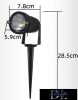 UNIVERSO Garden spotlight 5w 290lm 6500k IP65 black 285x78mm