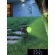 UNIVERSO Garden spotlight 5w 290lm green light IP65 black 285x78mm