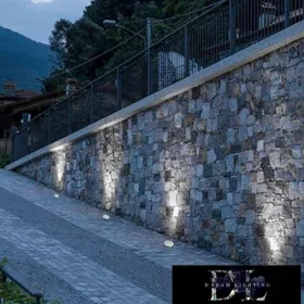   UNIVERSO LED step light 7w 850lm 6500k 30° IP67 steel Ø146-Ø128x92mm