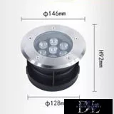 UNIVERSO LED step light 7w 850lm 4000k 30° IP67 steel Ø146-Ø128x92mm