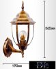 UNIVERSO Outdoor wall lamp 1xE27 Max.60W IP55 bronze D190x365mm