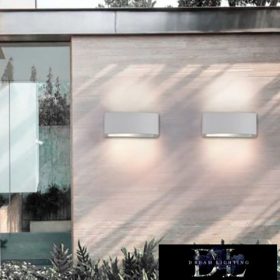   UNIVERSO Outdoor wall lamp E27 Max 60W IP44 white 220x90x123mm