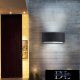 UNIVERSO Outdoor wall lamp E27 Max 60W IP44 black 220x90x123mm
