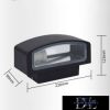 UNIVERSO Outdoor wall lamp E27 Max 60W IP44 black 220x90x123mm