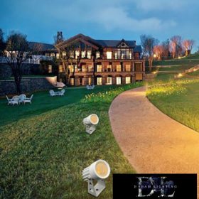   UNIVERSO Garden spotlight 3.5w 360lm 3000k 60° IP65 white 100x78mm
