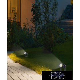   UNIVERSO Garden spotlight 3.5w 360lm 4000k 60° IP65 black 100x78mm