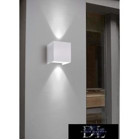  UNIVERSO wall lamp LED 12w 1000lm 6500k IP55 100×100×100mm white
