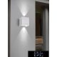 UNIVERSO wall lamp LED 12w 1000lm 6500k IP55 100×100×100mm white