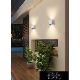  UNIVERSO wall lamp LED 12w 1000lm 3000k IP55 100×100×100mm gray