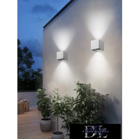   UNIVERSO wall lamp LED 12w 1000lm 6500k IP55 100×100×100mm gray
