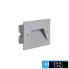 UNIVERSO Recessed LED lamp 3w 150lm CCT.kap IP65 Gray 120x85x35mm