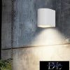 UNIVERSO wall lamp 1×GU10 IP65 68×80×80mm white