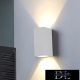 UNIVERSO wall lamp 2×GU10 IP65 68×80×150mm white