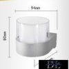 UNIVERSO wall lamp LED 7w 750lm 4000k IP65 105×94×80mm gray