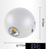 UNIVERSO wall lamp LED 10w 1200lm 3000k IP65 ∅105×75mm white