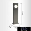 UNIVERSO garden lamp LED 12w 600lm 4000k IP65 170×70×500mm gray